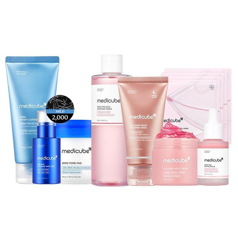 Medicube Glass Glow Complete Routine Set [8 Pcs Set]